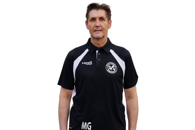 Straelen, Germany 20 December 2020 Regionalliga West 2020 2021 SV Straelen team photo goalkeeper coach Manfred Glogor SV Straelen Stadion an der Roemerstrasse North Rhine Westphalia. Copyright: xFotostandx xvanxderxVeldenx