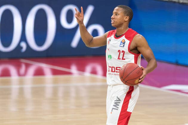 Basketball, BBL, 20201227, FC Bayern München brose Bamberg In the picture Devon HALL brose Bamberg, 22 ball tactics Munich Audi Dome Bayern Germany Copyright: Passion2Press.dex xMarkusxFischerx