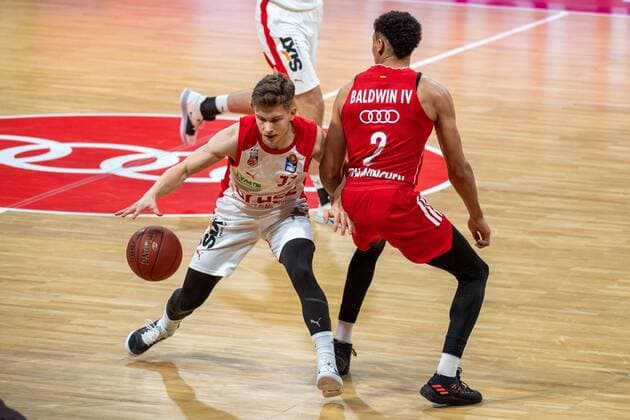 Bennet Hundy 33 Brose Bamberg , FC Bayern Basketball vs Brose Bamberg, BBL, 27 12 2020 Munich Bavaria Germany Copyright: xkolbert-press UlrichxGamelx