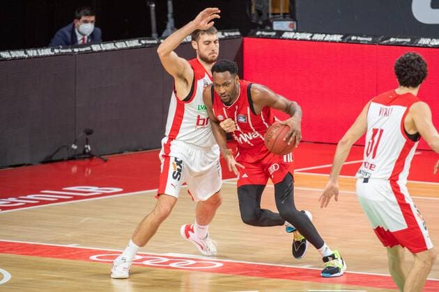 JaJuan Johnson 25 FC Bayern , FC Bayern Basketball vs Brose Bamberg, BBL, 27 12 2020 Muenchen Bayern Germany Copyright: xkolbert-press UlrichxGamelx