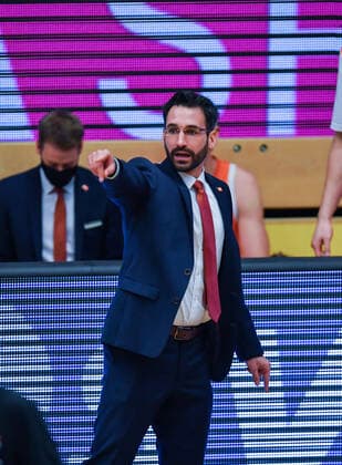 GER, Basketball, RASTA Vechta vs Crailsheim Merlins 27 12 2020, RASTA Dome, Vechta, GER, easy Credit BBL, RASTA Vechta vs s Crailsheim Merlins, in picture da Thomas PÄCH PAECH Rasta Vechta Headcoach Coach nordphotoxRojahn nph00310