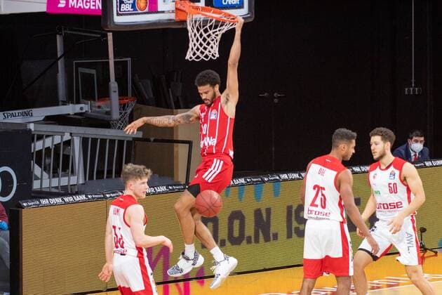 Nick Weiler Babb 0 FC Bayern , FC Bayern Basketball vs Brose Bamberg, BBL, 27 12 2020 Muenchen Bayern Germany Copyright: xkolbert-press UlrichxGamelx