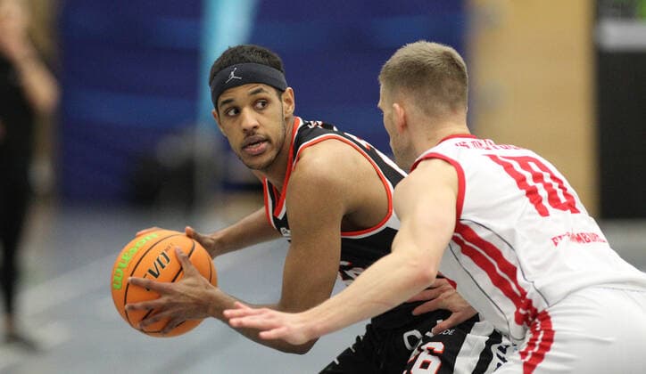 ProB BARMER 2 Basketball Bundesliga, 11 Matchday, ETV Hamburg Itzehoe Eagles 79 90 Alieu Ceesay Itzehoe, l , Fabian Paetsch Eimbüttel Hamburg