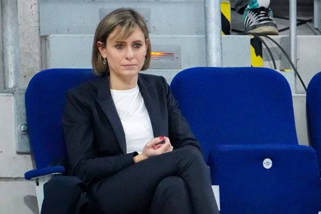 Jennifer Kettemann Managing Director, RNL , in the audience, in the stands, among the spectators, 27 12 2020, Mannheim Germany , Handball, Bundesliga, Rhein Neckar Löwen HSC 2000 Coburg xozx