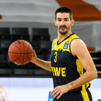 GER, BBL, ratiopharm ulm vs EWE Baskets Oldenburg 26 12 2020, ratiopharm arena, Neu Ulm, GER, BBL, ratiopharm ulm vs EWE Baskets Oldenburg, pictured Braydon Hobbs Oldenburg, 3 nordphotoxHafner nph00200