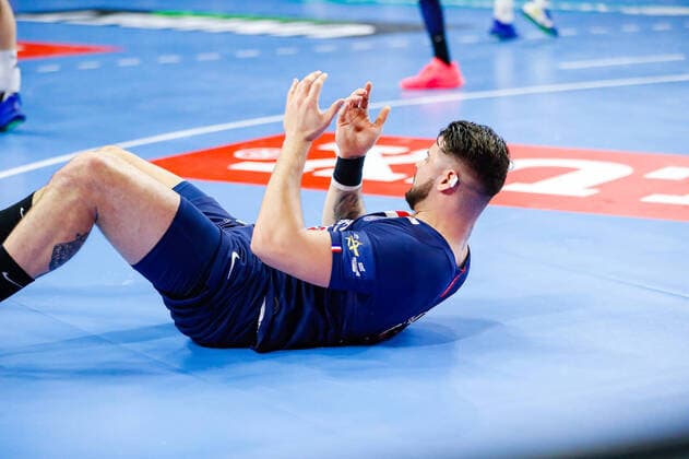 Elohim Prandi (Paris Saint Germain Handball PSG) HANDBALL : Paris Saint Germain Handball Vs Telekom Veszprem - Velux EHF Champions League - Final 4 - petite finale - 29 12 2020 BertrandDelhomme Panoramic 