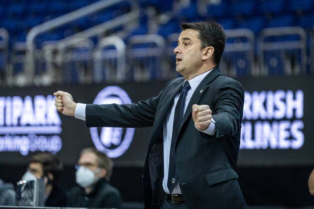 Basketball Berlin 29 12 2020 Season 2020 2021 Euroleague Regular Season Round 17 Alba Berlin vs Zalgiris Kaunas Israel Gonzalez Alba Berlin, assistant coach as head coach as head coach is out due to illness.