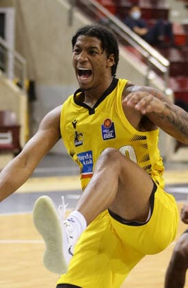 Ludwigsburg , Basketball easyCredit BBL Bundesliga , MHP RIESEN Ludwigsburg vs Hamburg Towers , Desi Rodriguez Riesen