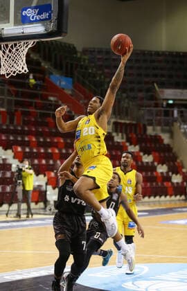 Ludwigsburg , Basketball easyCredit BBL Bundesliga , MHP RIESEN Ludwigsburg vs Hamburg Towers , Desi Rodriguez Riesen