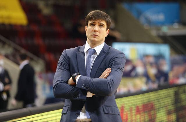 Ludwigsburg , Basketball easyCredit BBL Bundesliga , MHP RIESEN Ludwigsburg vs Hamburg Towers , Pedro Calles Coach Towers