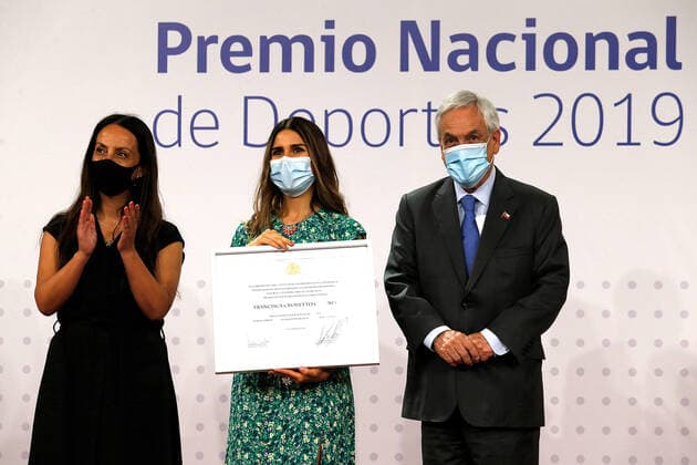 Chile, Sebastian Pinera hands over National Sports Award in Santigo