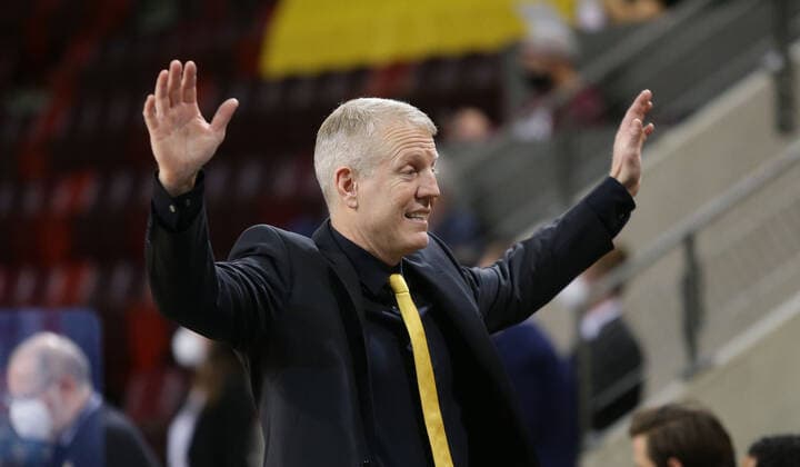 Ludwigsburg , Basketball easyCredit BBL Bundesliga , MHP RIESEN Ludwigsburg vs Hamburg Towers , John Patrick Trainer Riesen
