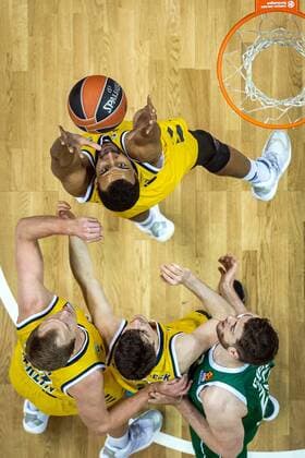 Basketball Berlin 29 12 2020 Season 2020 2021 Euroleague Regular Season Round 17 Alba Berlin vs Zalgiris Kaunas Johannes Thiemann Alba Berlin, No 32
