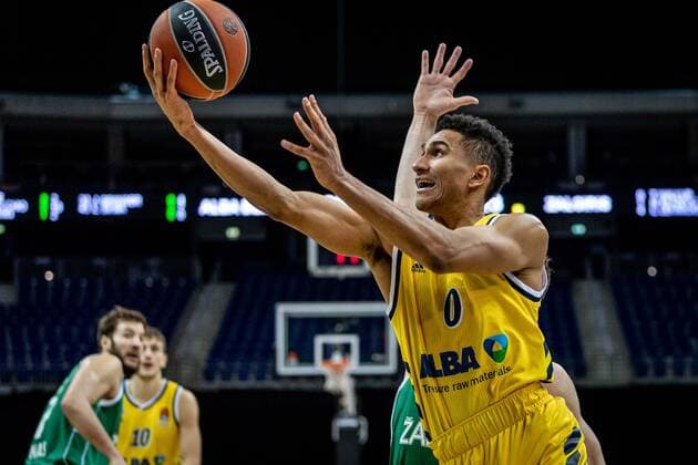 Basketball Berlin 29 12 2020 Season 2020 2021 Euroleague Regular Season Round 17 Alba Berlin vs Zalgiris Kaunas Maodo Lo Alba Berlin, No 00