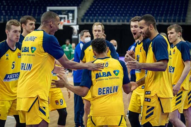 Basketball Berlin 29 12 2020 Season 2020 2021 Euroleague Regular Season Round 17 Alba Berlin vs Zalgiris Kaunas Team Presentation Alba Maodo Lo Alba Berlin, No 00