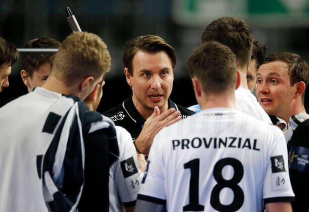 Handball,Velux EHF Final 4 on 29 12 2020 at Lanxess Arena in Cologne Germany Final THW Kiel vs FC Barcelona 33 28 Coach Filip JICHA THW Mitte