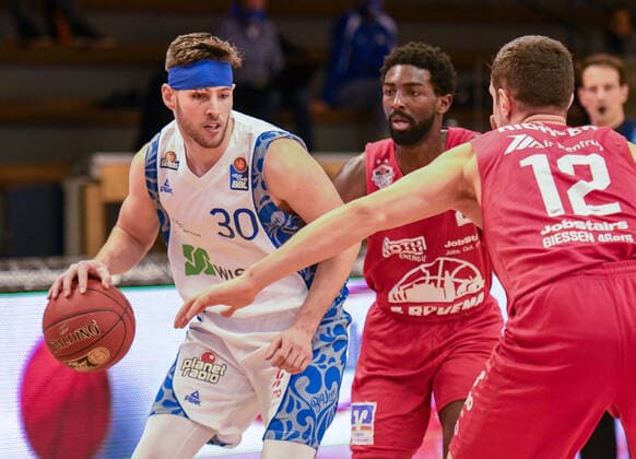 Basketball, BBL, JobStairs Giessen 46ers - Fraport Skyliners