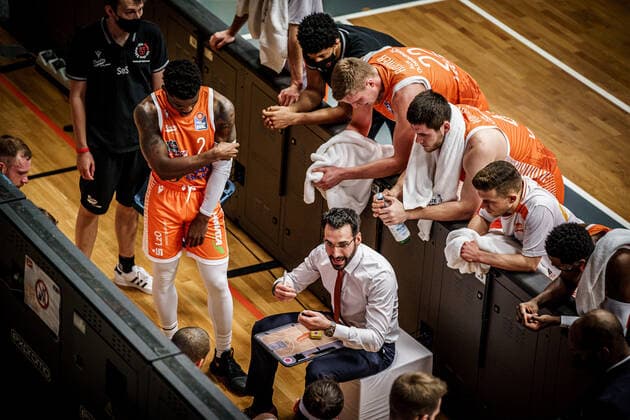 easyCredit BBL 10 Matchday Rasta Vechta EWE Baskets Basketball Oldenburg 30 12 2020 Season 2020 2021 easyCredit BBL 10 Matchday Rasta Vechta EWE Baskets Thomas Paech, Coach RASTA Vechta editorial use only commercial use only by arrangement with the photographer Vechta Germany
