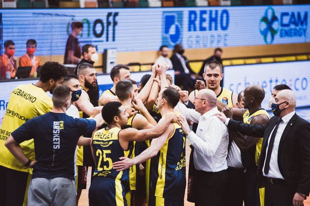easyCredit BBL 10 Matchday RASTA Vechta vs EWE Baskets Oldenburg, 30 12 2020 Team of EWE Baskets Oldenburg easyCredit BBL 10 Matchday RASTA Vechta vs EWE Baskets Oldenburg on 30 12 2020 in Vechta RASTA Dome , Germany, Copyright: xBEAUTIFULxSPORTS Neddermannx