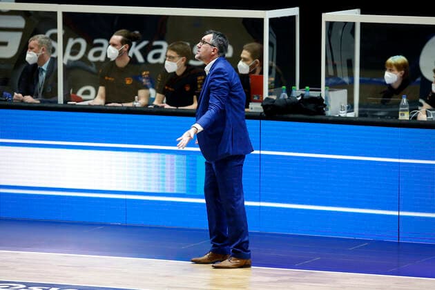 30 12 2020, easyCredit Basketball Bundesliga, BBL, season 2020 2021, men, Chemnitz Niners Syntainics MBC Silvano Poropat Headcoach , Syntainics MBC Chemnitz Chemnitz Fair Chemnitz Saxony Germany