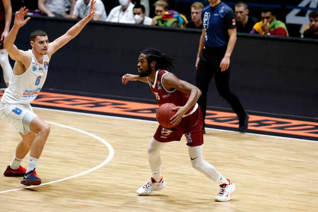 30 12 2020, easyCredit Basketball Bundesliga, BBL, season 2020 2021, men, Chemnitz Niners Syntainics MBC Marcus Thornton, Niners Chemnitz Chemnitz Fair Chemnitz Saxony Germany