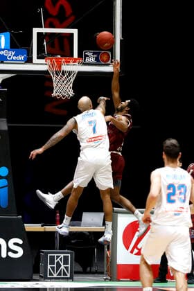 30 12 2020, easyCredit Basketball Bundesliga, BBL, season 2020 2021, men, Chemnitz Niners Syntainics MBC Sergio Kerusch, Syntainics MBC Chemnitz Fair Chemnitz Saxony Germany