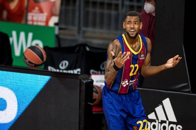 Turkish Airlines EuroLeague FC Bayern Basketball FC Barcelona 30 12 2020 Cory Higgins FC Barcelona, 22 Turkish Airlines EuroLeague FC Bayern Basketball FC Barcelona Audi Dome, Munich Bayern Copyright: xBEAUTIFULxSPORTS Wunderlx