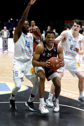 30 12 2020, easyCredit Basketball Bundesliga, BBL, season 2020 2021, men, Chemnitz Niners Syntainics MBC George King, Niners Chemnitz Chemnitz Fair Chemnitz Saxony Germany
