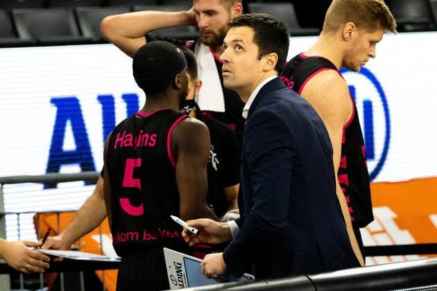 Igor Jovovic Telekom Baskets Bonn HeadCoach GER, Ratiopharm Ulm vs Telekom Baskets Bonn, easycredit 1 Bundesliga Basketball, 11 Matchday, Season 2020 21, 02 01 2021 Ratiopharm Ulm vs Telekom Baskets Bonn, Basketball New Ulm. Copyright: xEibner-Pressefoto RogerxBuerkex EP_EER