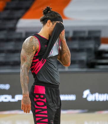 Chris Babb Bonn ratiopharm Ulm vs Telekom Baskets Bonn, Basketball, easyCredit BBL Bundesliga, Matchday 11, 02 01 2021 ratiopharm Ulm vs Telekom Baskets Bonn, easyCredit BBL Bundesliga, Matchday 11, 02 01 2021 New Ulm Copyright: xEibner-Pressefotox EP_FAR
