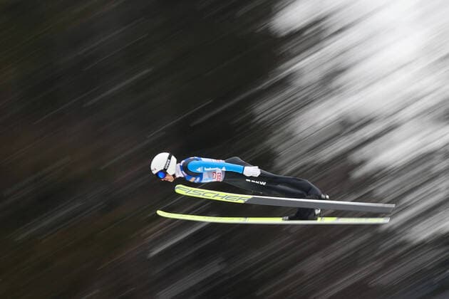 Ski jumping, Skispringen, Ski, nordisch - FIS WC Innsbruck INNSBRUCK,AUSTRIA,03.JAN.21 - NORDIC SKIING, SKI JUMPING - FIS World Cup, Four Hills Tournament, large hill. Image shows Simon Ammann (SUI). GEPAxpictures xChristianxWalgram