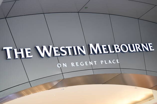 VICTORIA CORONAVIRUS COVID19, General view of The Westin Melbourne hotel in Melbourne, Tuesday, January 5, 2021. A replacement hotel has been found to quarantine international tennis players ahead of next month s Australian Open after the contract with The Westin in Melbourne was cancelled. ( NO ARCHIVING, EDITORIAL USE ONLY, NO USE IN BOOKS WITHOUT CONSENT MELBOURNE VIC AUSTRALIA  Copyright: xJAMESxROSSx 20210105001511902689