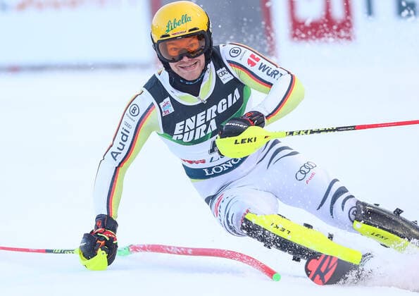 PXL_Audi FIS Alpine Ski World Cup - Men s Slalom ZAGREB, CROATIA - JANUARY 06: Sebastian Holzmann of Germany during the second run of Audi FIS Alpine Ski World Cup Men Slalom on January 6, 2021 in Zagreb, Croatia. LukaxStanzl PIXSELL