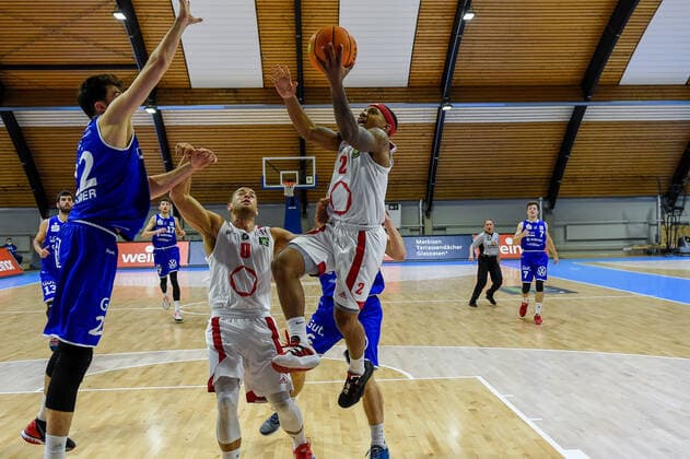 Barmer 2 Basketball Bundesliga ProB, Rheinstars Koeln vs VfL SparkassenStars Bochum, 06 01 2021 Vincent Lamont Golson Jr RheinStars Koeln 2 , Barmer 2 Basketball Bundesliga ProB, Rheinstars Koeln vs VfL SparkassenStars Bochum on 06 01 2021 in the Basketball Campus Koeln in Koeln North Rhine Westphalia Copyright: xBEAUTIFULxSPORTS Mueller-Laschetx