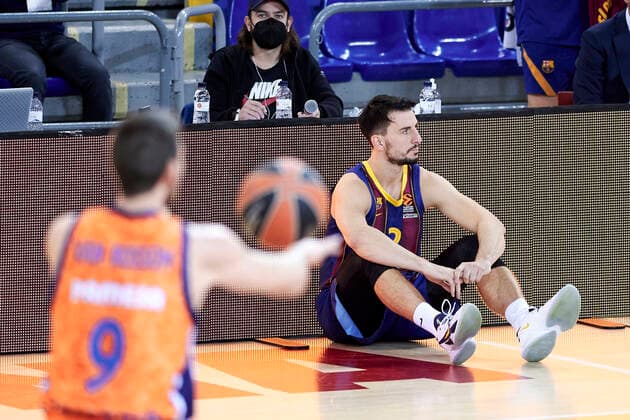 January 7, 2021, Barcelona, Spain: Westerman of FC Barcelona, Barca during the Turkish Airlines EuroLeague match between FC Barcelona and Valencia Basket at Palau Blaugrana in Barcelona, Spain. Barcelona Spain - ZUMAd159 20210107_zia_d159_125 Copyright: xGerardxFrancox