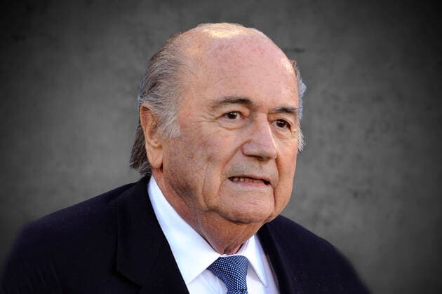 FOTOMONTAGE: Sepp (Joseph,Josef) BLATTER (SUI),ehemaliger FIFA Praesident,Einzelbild,angeschnittenes Einzelmotiv,Portraet,Portrait,PortrÅ t. Guangzho Evergrande FC-Atletico Mineiro 2-3 Fussbal Fussball FIFA Klub WM 2013 Spiel um Platz 3 am 21.12.2013 in Marrakesch Marokko.. *** FOTOMONTAGE Sepp Joseph,Josef BLATTER SUI ,former FIFA President,single image,cropped single image,portrait,portrait,portrait Guangzho Evergrande FC Atletico Mineiro 2 3 Football Football FIFA Club World Cup 2013 Match for 3rd place on 21 12 2013 in Marrakech Morocco