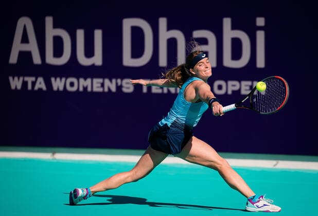 Tennis, WTA Tournament in Abu Dhabi