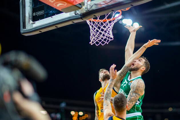 2021-01-08 Kaunas Lithuania. Basketball team Zalgiris Kaunas plays vs Khimki Moscow region Euroleague game at Zalgiris arena in Kaunas on Friday 8 of January 2021. JOFFREY LAUVERGNE. Kaunas Lithuania  Copyright: xKarolisxKavolelisx Euroleague basketball
