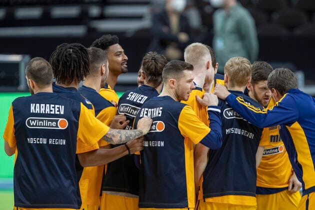 2021-01-08 Kaunas Lithuania. Basketball team Zalgiris Kaunas plays vs Khimki Moscow region Euroleague game at Zalgiris arena in Kaunas on Friday 8 of January 2021. Kaunas Lithuania  Copyright: xKarolisxKavolelisx Euroleague basketball