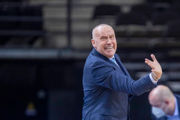 2021-01-08 Kaunas Lithuania. Basketball team Zalgiris Kaunas plays vs Khimki Moscow region Euroleague game at Zalgiris arena in Kaunas on Friday 8 of January 2021. RIMAS KURTINAITIS. Kaunas Lithuania  Copyright: xKarolisxKavolelisx Euroleague basketball