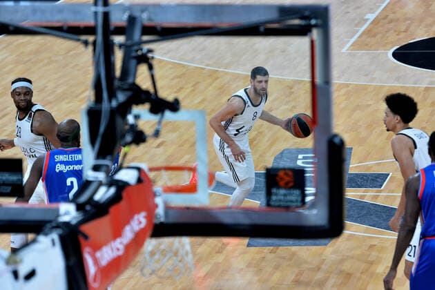 Antoine Diot (asvel) BASKETBALL : LDLC ASVEL vs Anadolu Efes Istambul - Euroleague - 08 01 2021 FredericChambert Panoramic 