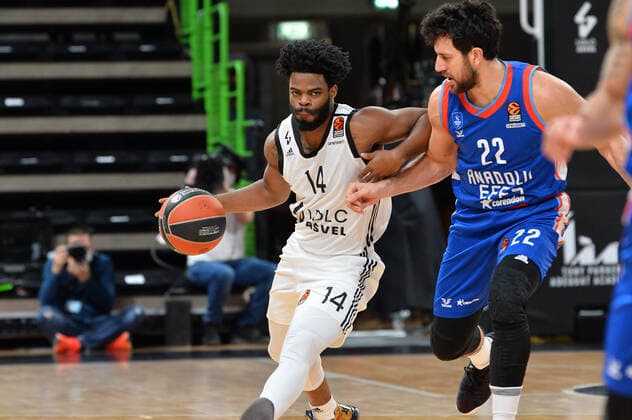 Basketball, Euroleague, ASVEL Lyon-Villeurbanne -Anadolu Efes