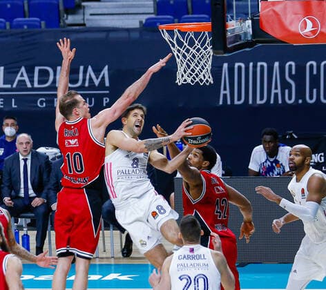 Basketball, EuroLeague, Real Madrid - Olimpia Milano