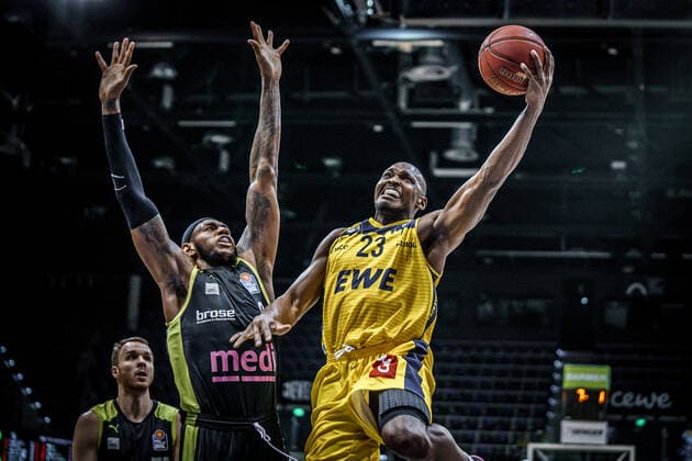 Basketball, BBL, EWE Baskets Oldenburg - medi Bayreuth