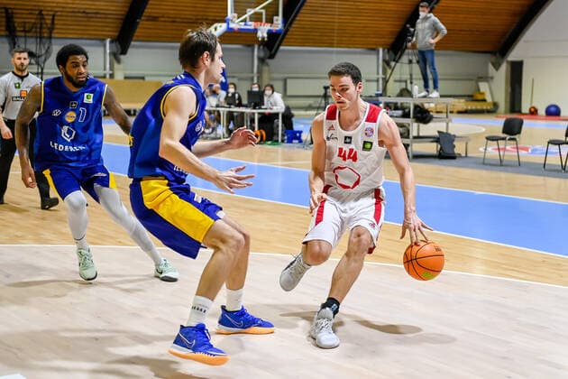 Barmer 2 Basketball Bundesliga ProB, Rheinstars Koeln vs EN BASKETS Schwelm, 09 01 2021 Benedict van Laack RheinStars Koeln 44 , Barmer 2 Basketball Bundesliga ProB, Rheinstars Koeln vs EN BASKETS Schwelm on 09 01 2021 in the Basketball Campus Koeln in Koeln North Rhine Westphalia Copyright: xBEAUTIFULxSPORTS Mueller-Laschetx