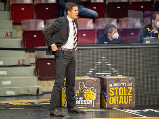 Jaka Lakovic Ratiopharm Ulm coach , MHP Riesen Ludwigsburg vs Ratiopharm Ulm, Basketball, Bundesliga, 12 Spieltag, Spielzeit 20 21, 09 01 2021, MHP Riesen Ludwigsburg vs Ratiopharm Ulm, Basketball, Bundesliga, 12 Spieltag, Spielzeit 20 21, 09 01 2021 Ludwigsburg Copyright: xEibner-Pressefoto SaschaxWaltherx EP_swa