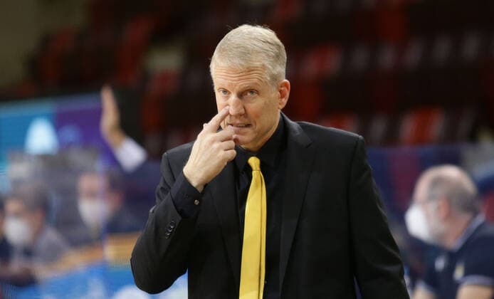 Ludwigsburg , Basketball easyCredit BBL Bundesliga , MHP RIESEN Ludwigsburg vs ratiopharm Ulm , Coach John patrick Riesen