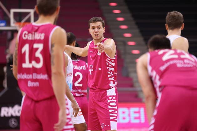 Strahinja Micovic Telekom Baskets Bonn vs s Oliver Würzburg easyCredit BBL 1 Bundesliga , Season 2020 2021 , Matchday 12