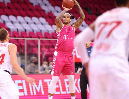 Chris Babb Telekom Baskets Bonn vs s Oliver Würzburg easyCredit BBL 1 Bundesliga , Season 2020 2021 , Matchday 12