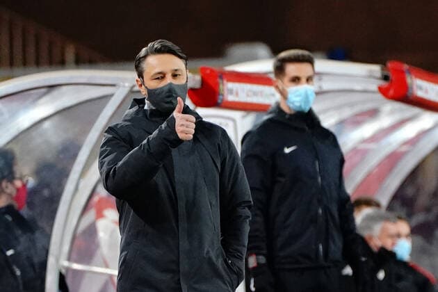 Sport Bilder des Tages Niko Kovac (entraineur de l AS Monaco) FOOTBALL : AS Monaco vs Angers - Monaco - 09 01 2021 NorbertScanella PanoramiC 